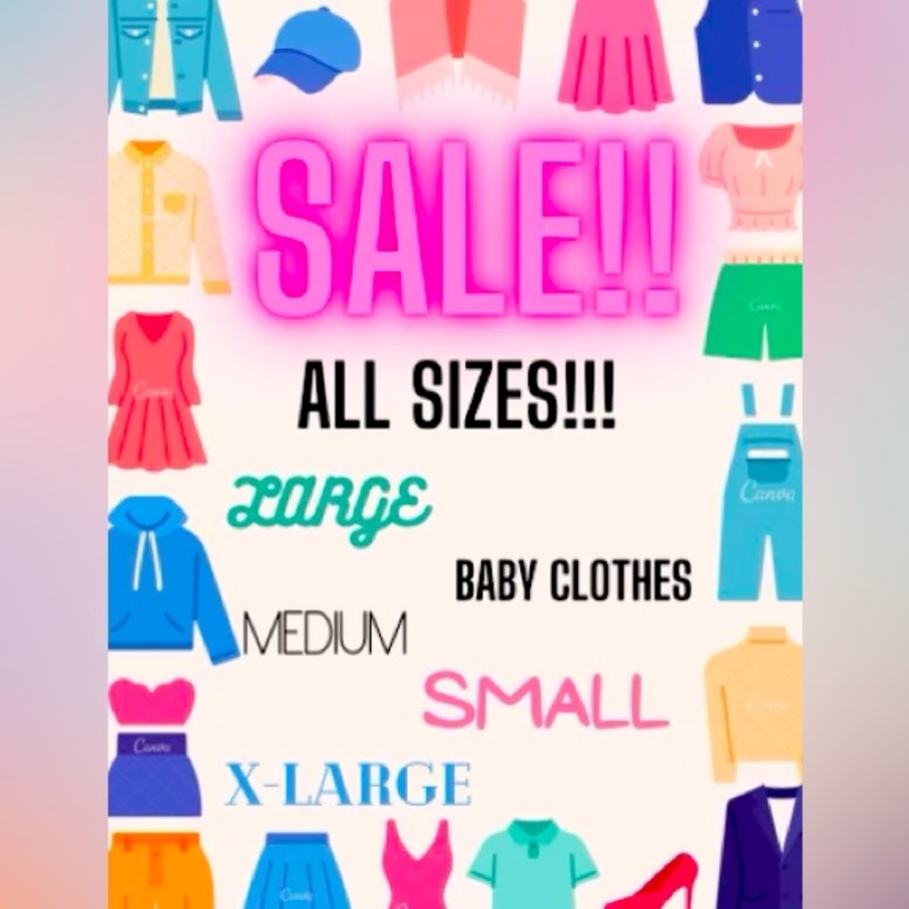 All sizes and brands